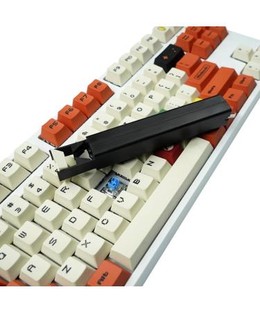 Tainrunse Lightweight Keycap Removal Tool Keyboard Cleaning Accessory Efficient Puller for Mechanical Keyboards Comfortable Grip Extractor Vigorous Dual-purpose Black - Buy Online on GoSupps.com