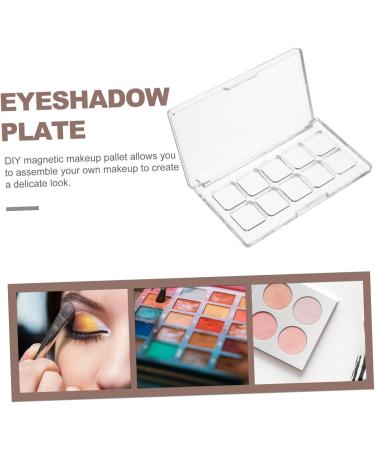 Palette de Maquillage Transparente Compartiments avec Bo te de Rangement Cosm tiques Rechargeable pour Fards Paupi res Rouges DIY Blush et Peinture Aquarelle tui de Voyage - Buy Online on GoSupps.com