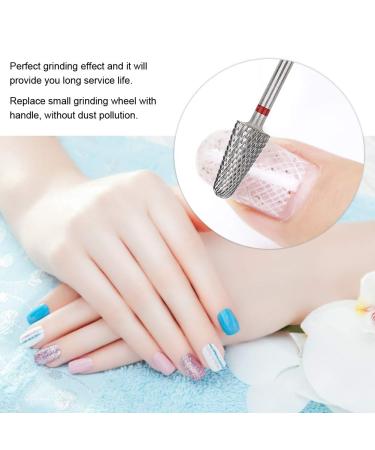 NAROOTE Nail Drill Bits Professionsal Nail Drill Bits Nail Polishing Burr Manicure Pedicure Accessory Tool(Type C) - Buy Online on GoSupps.com