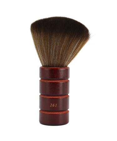 Barber Brush Neck Duster Brush Wooden Face Duster Brushes Lightweight Neck Duster Brush for Barber Shop Sweep Brush Hair Cutting