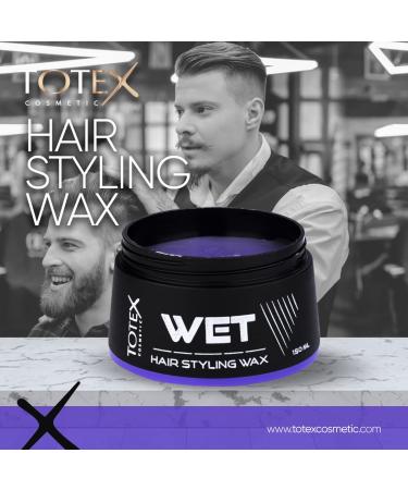 Totex Hair Styling Wet Wax - Watermelon Scent - Strong Hold 150ml - Barber Shop Certified - Buy Online on GoSupps.com