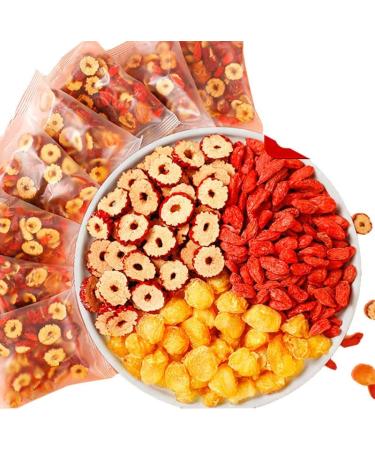 Longan red dates and wolfberry tea 10.58 oz (15g x 20 packs) fruit tea Combination Fruit Tea 300g - Buy Online on GoSupps.com