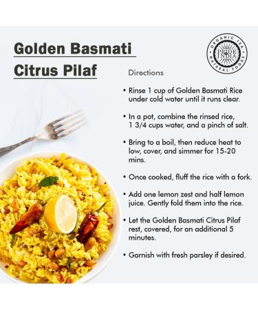 Extra Long Indian Golden Basmati Rice - Healthy Parboiled Sella Grain Jar - Fragrant and Aromatic Rice Good for Rice Bowls - 3.3 Pound Jar - Buy Online on GoSupps.com