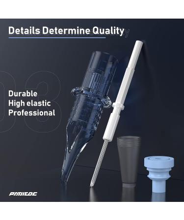 Padieoe Tattoo Cartridge Needles - 50pcs Mixed Standard Liner Tattoo Needle Cartridge Set - Round Liner Tattoo Supplies 3RL 5RL 7RL 9RL 11RL - Buy Online on GoSupps.com