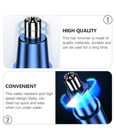 FRCOLOR Electric Nose Hair Trimmer & Eyebrow Razor Set for Men & Women Precision Hair Removal & Shaving Tool - Buy Online on GoSupps.com