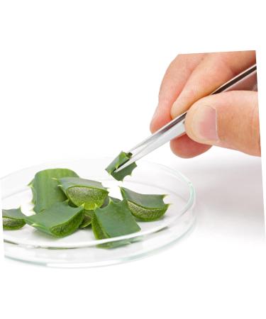 Plafope 4-Part Pink Eyelash Extension Tweezers Set - Stainless Steel Precision Tools for Perfect Eyelashes & Garden Tasks - Buy Online on GoSupps.com