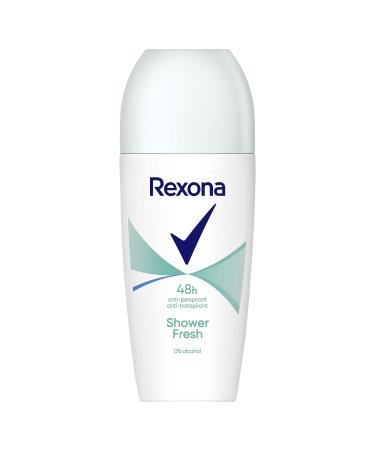 Rexona Rexona Shower Fresh Antiperspirant Roll-On Deodorant with 48 Hour Protection against Body Odour and Underarm Moisture 6 x 50 ml