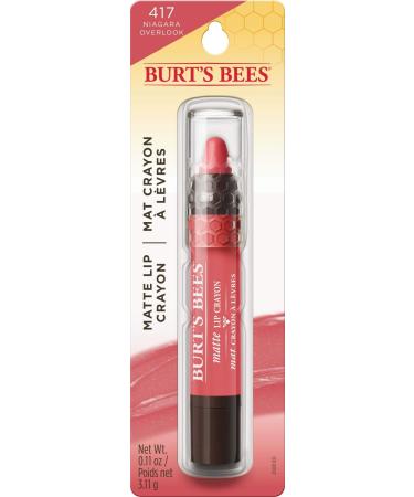 Burt's Bees Moisturizing Matte Lip Crayon - Niagara Overlook (1 Count) - Buy Online on GoSupps.com