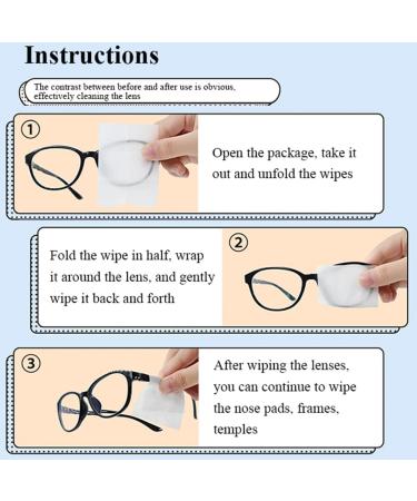 Lot de 500 lingettes de nettoyage pr -humidifi es pour lunettes lunettes de soleil objectifs d'appareil photo sans traces - Buy Online on GoSupps.com