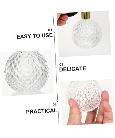 MAGICLULU 1 Set Perfume Bottle Glass Refillable Glass Bottle Perfume Sprayer Perfume Bottle Spray for Perfume Perfume 10.00X7.00X7.00CM Transparent Color - Buy Online on GoSupps.com