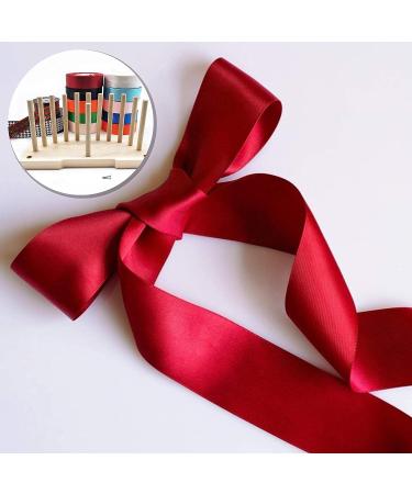 YUIO Bow Maker for Ribbon Wreaths - Double Sided Wooden Tool for Handmade Gift Bows and Home Decorations - Buy Online on GoSupps.com