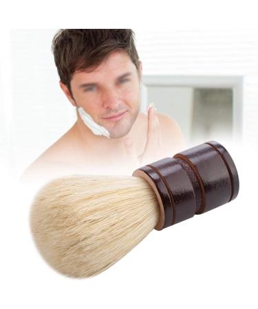 Anggrek Traditional Shaving Brush - Portable Men's Nylon/Bristle Brush for Home & Salon | Premium Wooden Rasier Brush with Shaving Foam & Soap - Buy Online on GoSupps.com