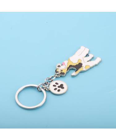 Ensianth Dog Keychain - Perfect Gifts for Dog Lovers | Puppy Paw Print Keyring for Dog Owners - Ideal for Moms & Dads - Buy Online on GoSupps.com