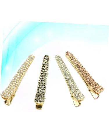 Beaupretty Hair Accessory barrettes for women womens barrettes for hair styling hair clips crystal hair clips alligator hair clips hair styling grip headgear hairpin hair Crystal - Buy Online on GoSupps.com