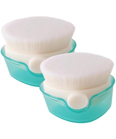 Sunscreen Applicator for Kids - 2 Pack Brush with Cap | Evenly Apply Lotion & Cream | Non-Absorbent Sunblock Tool - Buy Online on GoSupps.com