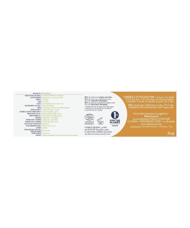 Natessance Complete Toothpaste Organic Bio Cosmos Certified Oral Care 75 ml International Shipping Available - Buy Online on GoSupps.com