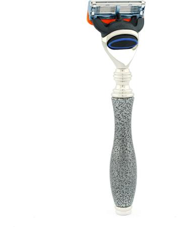 5Pc Men's Shaving Kit - Silver Tip Badger Brush Razor Soap & Bowl | Perfect Gift for Men - Buy Online on GoSupps.com