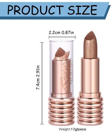  Generisch Star Beauty non-stick metallic glitter lipstick in a cup suitable for various occasions with a unique shine and shimmering effect (one size fits all). - Buy Online on GoSupps.com