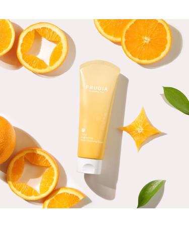 Frudia Citrus Brightening Micro Cleansing Foam 145ml | Radiant Skin & Deep Cleanse - Buy Online on GoSupps.com