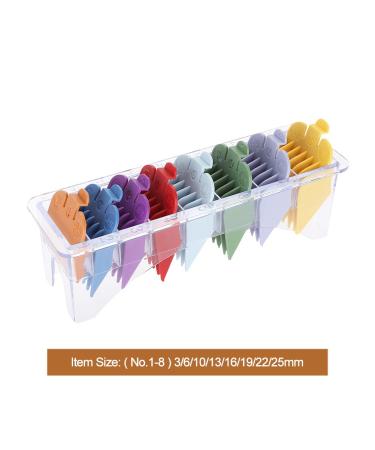 8pcs Replacement Combs Set for Barbers Various Sizes Haircut Accessories for Beard & Hair Cutting - Buy Online on GoSupps.com