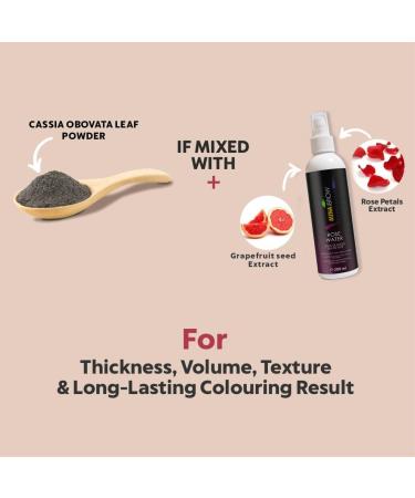 Mina ibrow Henna Hair Color Light Brown Long Lasting Natural Spot coloring and Hair Tinting Powder with Rose water for Henna fixing Water and Smudge Proof Upto 30 Applications Vegan and Cruelty free Light Brown+Rose Water - Buy Online on GoSupps.com