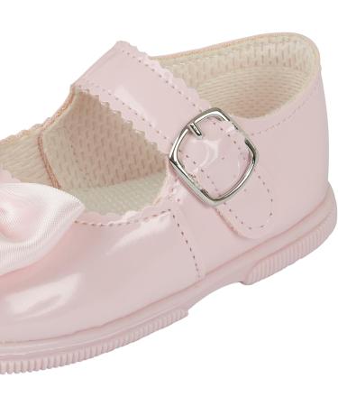 Baypods Toddler Shoes | Hard Sole Baby Girls First Walking Shoes | Anti-Slip Sole | Made in England | 4 UK Child | Pink Patent - Buy Online on GoSupps.com