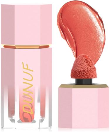 Soft Cream Liquid Creamy Makeup for Cheek Buildable Pigment Lightweight Long Lasting for Natural Flush Liquid Blusher Makeup - Buy Online on GoSupps.com