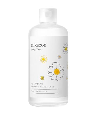 ITOXICOSMETIC CO LTD mixsoon Daisy Toner Brightening & Moisturizing Toner Daisy Extract Evener Tone Hydrating & Soothing Care Sensitive Skin 300 ml