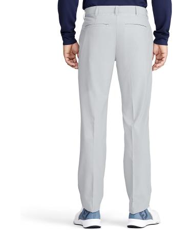 IZOD Men's Golf Swingflex Slim Fit Pants - Cinder Block - 30W x 30L - Buy Online on GoSupps.com