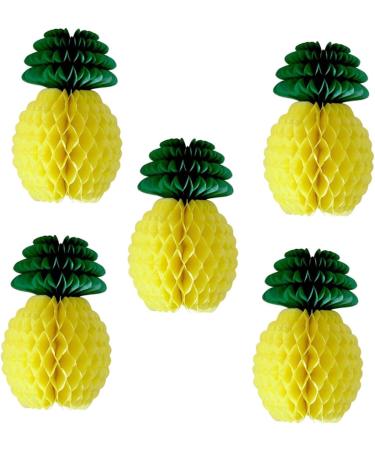Cabilock 15 Pcs Party Decor Honeycomb Plant Decor Honeycomb Party Favors Gift Pineapple - Buy Online on GoSupps.com