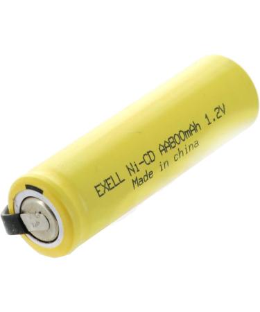 AA 1.2V 800mAh NiCd Rechargeable Battery - High Power for Telecom & RC Devices | International Shipping - Buy Online on GoSupps.com