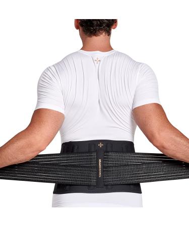 Tommie Copper Pro-Grade Adjustable Back Brace - Unisex - Black - L/XL - Buy Online on GoSupps.com