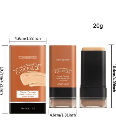 Face Concealer Long-Lasting Concealer Stick Gentle Concealer Makeup All Skin Types Concealer Natural Makeup Stick Concealer 20g Concealer Stick Makeup Concealer for Blemishes  - Buy Online on GoSupps.com