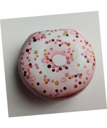 Buy SOLUSTRE 2 Sets Contact Lens Case with Mirror - Cute Foil Plastic Design | Miss Donut Style - International Shipping Available - Buy Online on GoSupps.com