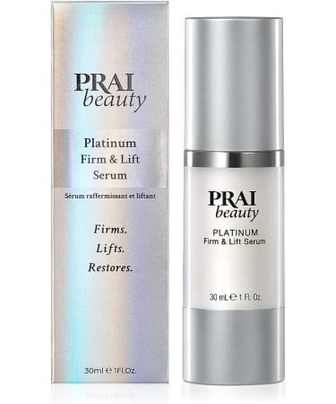 PRAI BEAUTY Platinum Firm & Lift Creme - Night Serum treatment with Anti-gravity Technology Skin-lifting peptides Natural Plant Oils and Precious Platinum for smoother tauter skin 30ml - Buy Online on GoSupps.com