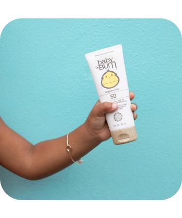 Baby Bum SPF 50 Sunscreen Lotion | Mineral UVA/UVB Face and Body Protection for Sensitive Skin | Fragrance Free | Travel Size | 3 FL OZ (Pack of 2) - Buy Online on GoSupps.com