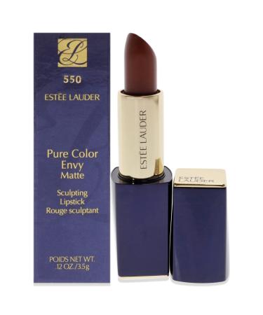 Estee Lauder Pure Color Envy Matte Sculpting Lipstick - 550 Mind Game Lipstick Women 0.12 oz 550 Mind Game 0.12 Ounce (Pack of 1)
