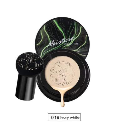 Prevessel Mushroom Head Air Cushion CC Cream - Long-lasting Concealer & Makeup Primer for All Skin Types | Moisturizing Oil Control Brightening BB Cream - Buy Online on GoSupps.com