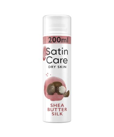 Gillette Satin Care Intimate Care Shaving Gel Women (200 ml) Gel Shea Butter Silk Gift for Women New - Buy Online on GoSupps.com