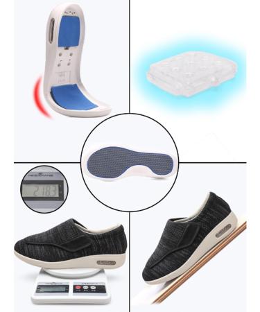 Plantar Fasciitis Shoes for Men | Adjustable Orthopedic Slippers for Diabetic & Swollen Feet Relief | Fashionable and Comfortable Walking Sneakers - Buy Online on GoSupps.com