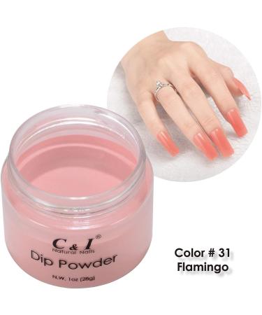 C & I Dipping Powder Color No.031 Flamingo Yellow Color System - Buy Online on GoSupps.com