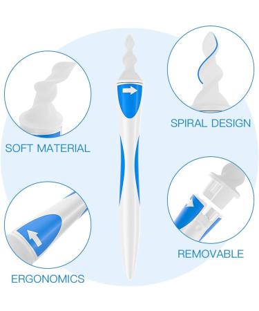 EIGRAMSET Ear Wax Remover Tool Kit - 16 Washable Tips, Safe & Gentle for Kids & Adults - Buy Online on GoSupps.com