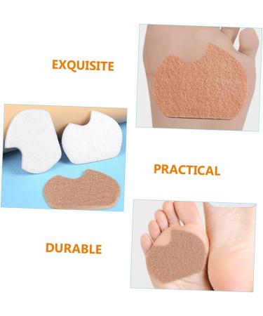 NOLITOY 12 Pairs High Heel Toe Cushions | Forefoot Pads for Women | Breathable Wool Felt Shoe Pads for Comfortable High Heels - Buy Online on GoSupps.com