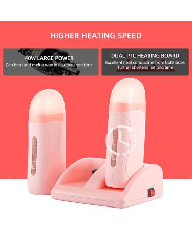 LIARTY Wack Marking Set - Painless Waxing Hair Remover | Double Woor Warler - Warm Wax Waxing for Smooth Skin (Pink) - Buy Online on GoSupps.com