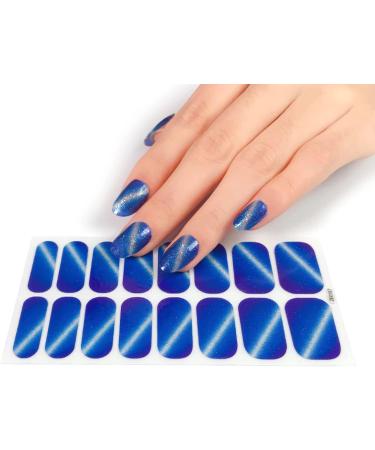 Pattern Semi Cured Gel Nail Polish Strips Full Nail Wraps Nail Polish Stickers Self-Ashesive Nail Art Nail Polish Strips for Women Valentines Day Ze0098 - Buy Online on GoSupps.com