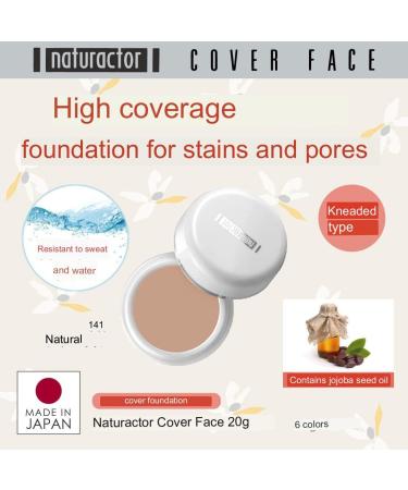 Fair Kanpai Naturactor Cover Foundation Spotscover Concealer 141 Basic Natural - Pack of 2 - Buy Online on GoSupps.com