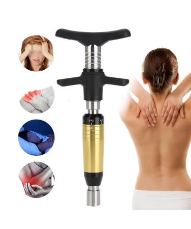 Spinal Correction Gun - Handheld Chiropractic Adjustment Tool with 4 Heads for Effective Spinal Therapy | Shop Internationally - Buy Online on GoSupps.com