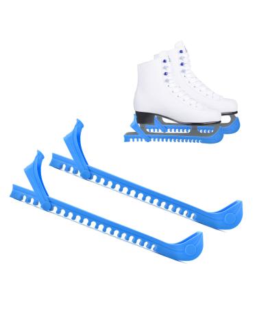Noewmub runner for ice hockey skills ice hockey ice skates run -off shoes 1 pair of adjustable ice cream protectors for hockey or figure skating blue