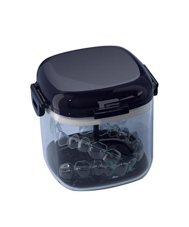 Shop Dnom Dose: Sapphire Blue Prosthesis Care Kit with Brushes & Aligner Removal Tools - Ideal for Travel & Cleaning - Buy Online on GoSupps.com