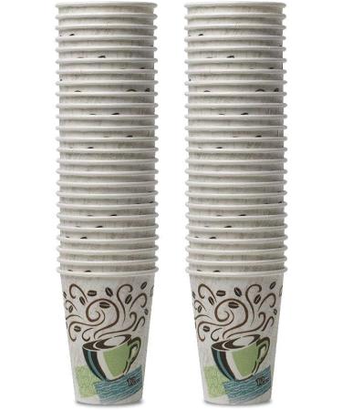 Dixie PerfecTouch WiseSize 12oz Insulated Paper Cup with Lids - 50 Count Pack - Buy Online on GoSupps.com